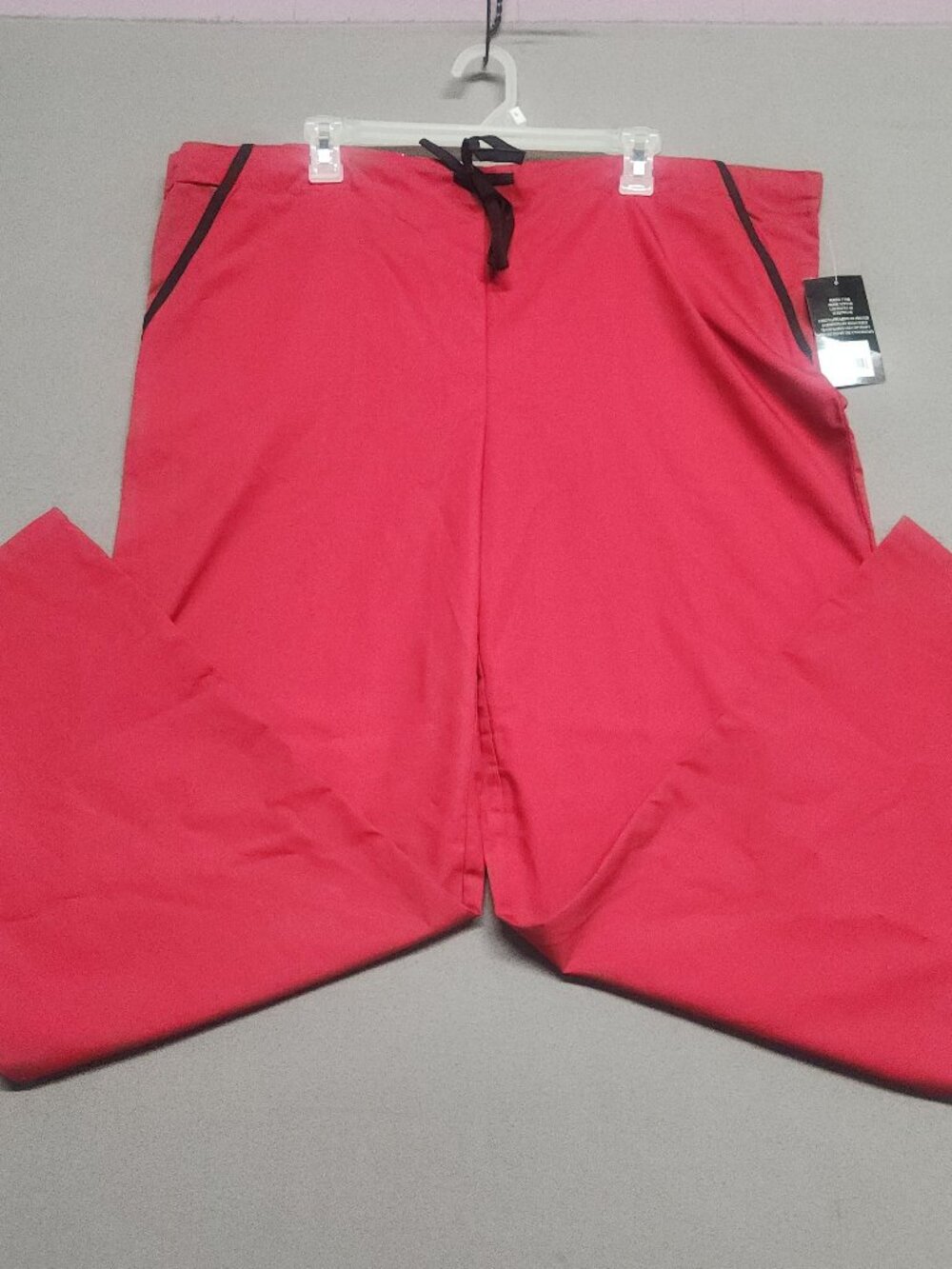 Scrub Dudz Ohio State Buckeyes Unisex Scrub Pants L Poly Cotton Red